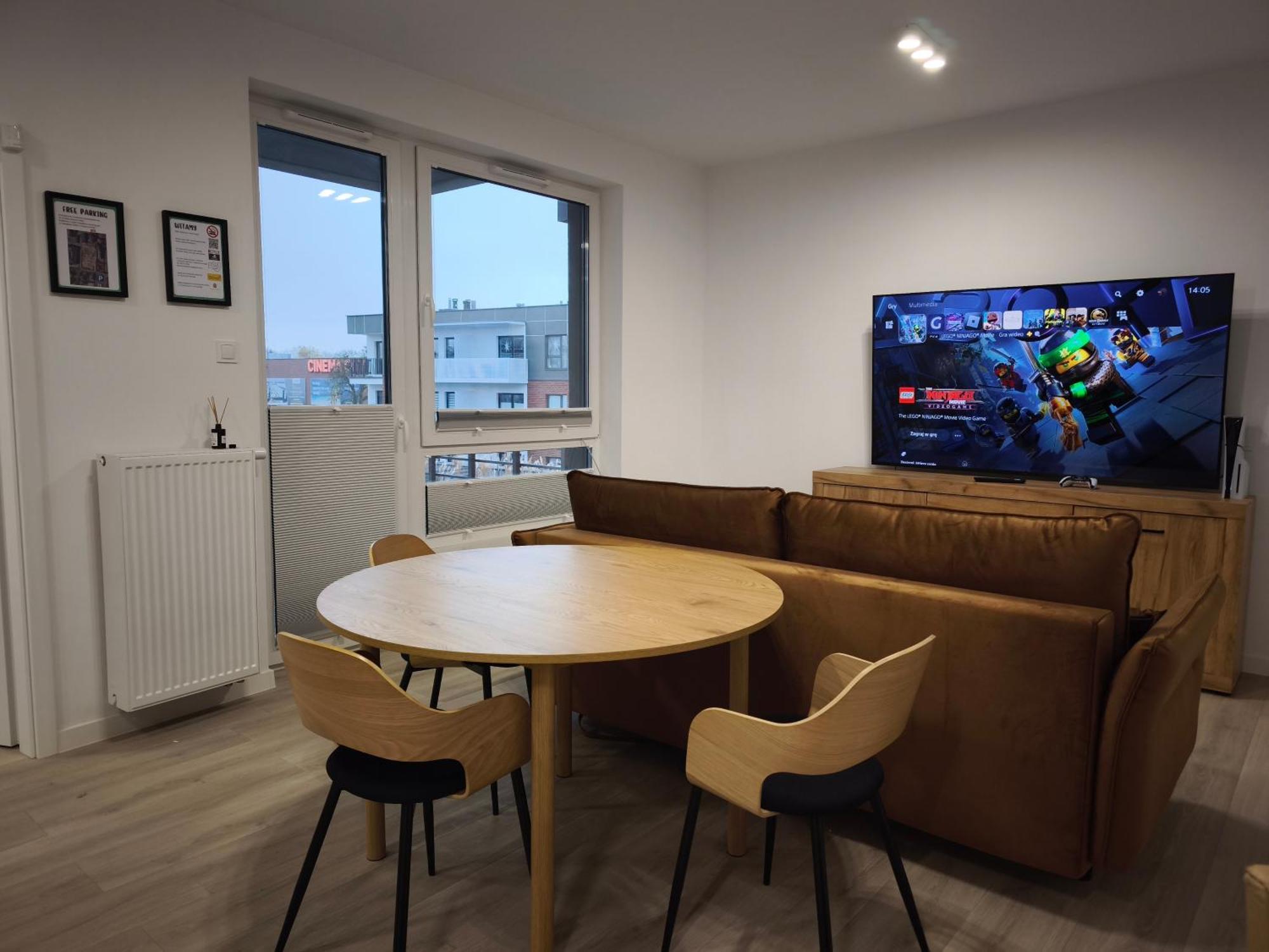 Kameralny Nowy Apartament W Centrum Miasta, Duzy Parking, Fv, Luksusowo Wyposazony, Ps5, Balkon, Klimatyzacja, Taras, Winda, Wyposazona Kuchnia Starogard Gdański Zewnętrze zdjęcie